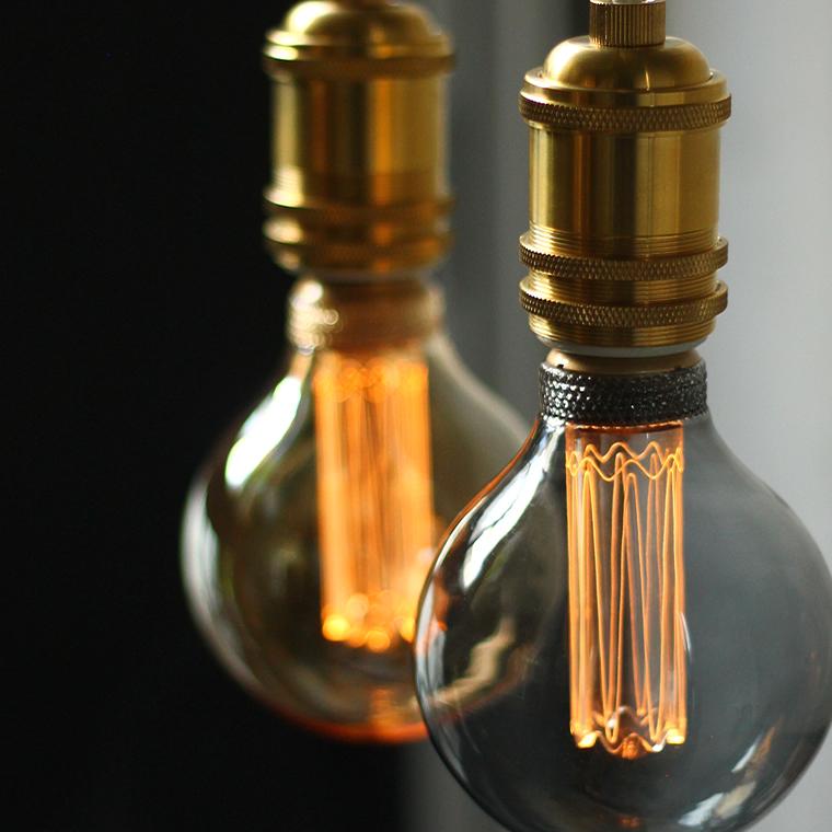 300cm ブラスペンダントライト E26真鍮ソケット 3m 1灯 引掛け