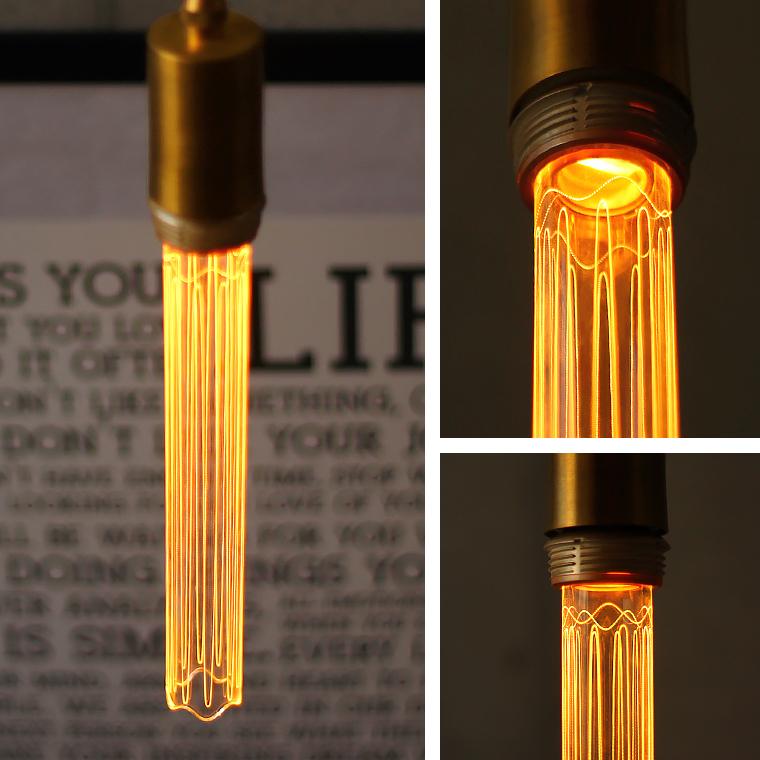 EdisonBulb ノスタルジアBIGチューブ エジソンバルブLED電球 大きい