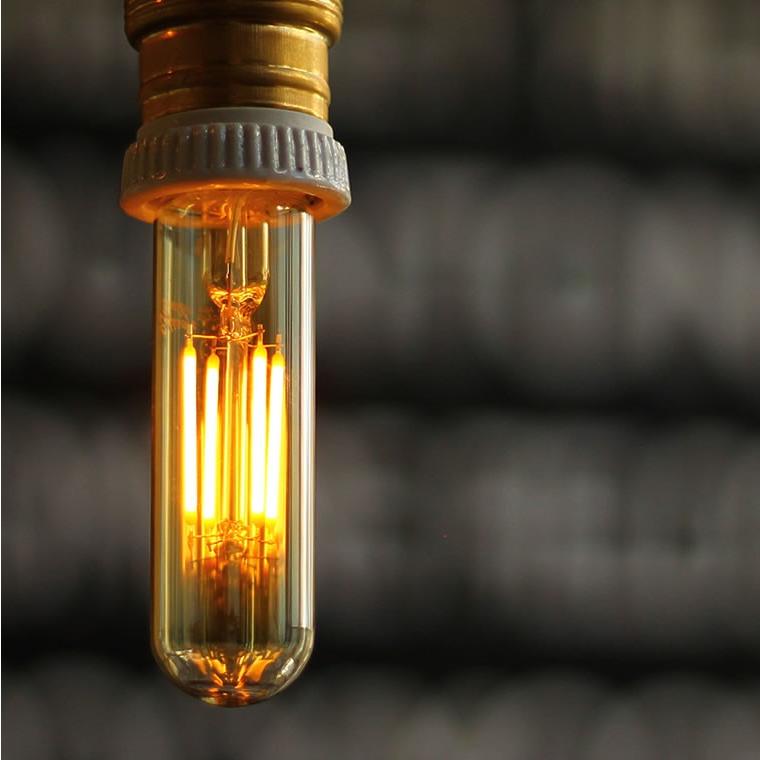 2個セット エジソン電球 Led E26チューブゴールド 調光器対応 裸電球 おしゃれ 細長い 筒形 筒型 フィラメントled 電球色 レトロ かわいい Edisonledtbc2 Life Is 通販 Yahoo ショッピング