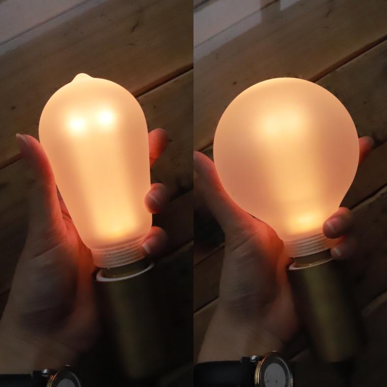 EdisonBulb 5個セット エジソンバルブLED電球 調光器対応 ノスタルジア