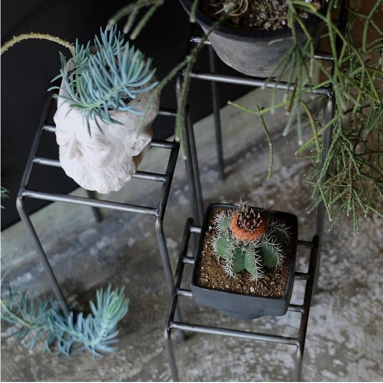 フラワースタンド ノップ Mサイズ プラントスタンド プランターラック