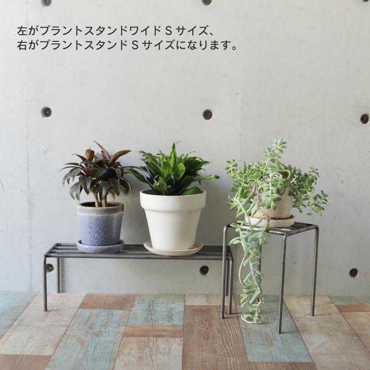 プランターラック アイアン 屋外 ワイド Mサイズ ノッププラント
