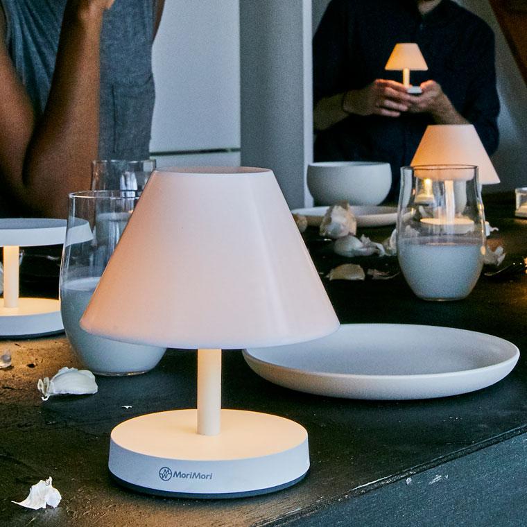 MoriMori テーブルランプ 充電式 LEDティーライト MORIMORI S1 ナイト