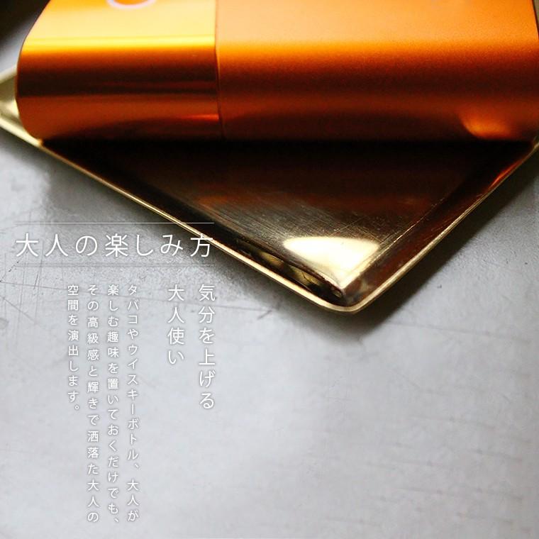 真鍮トレー Mサイズ 真鍮製トレイ キャッシュトレー コイントレー 釣銭