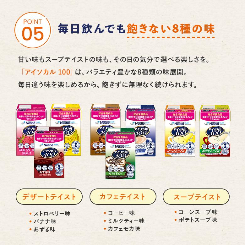 アイソカル100 バラエティパック　100ml✖️8種類✖️各3本入り　2箱 Nestle Health Science アイソカル 100 バラエティ24本セット
