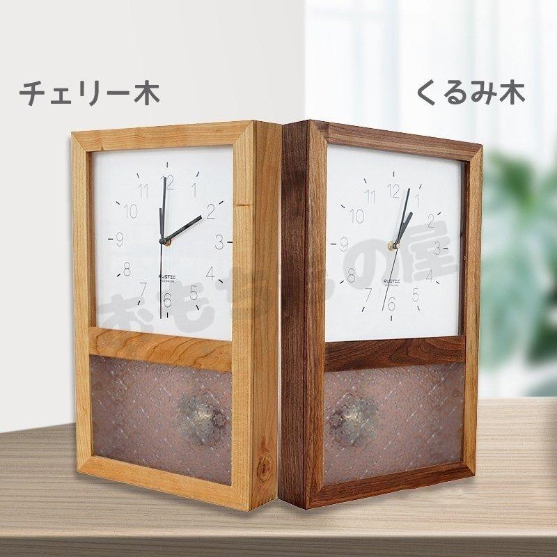 掛け時計 置き時計 壁掛け 振り子時計 おしゃれ 天然木製 アンティーク アナログ時計 振り子型 北欧 静音 デジタル インテリア リビング 1arvbo1mxg Oliveraiemadara Com