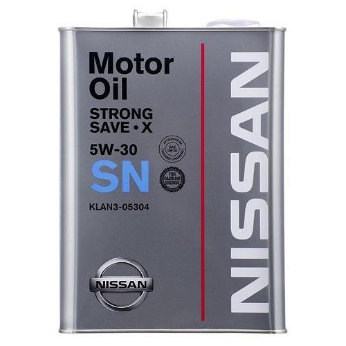 ○日産純正オイル SNストロングセーブ・X 5W-30 4L 特価▽ : NET部品館