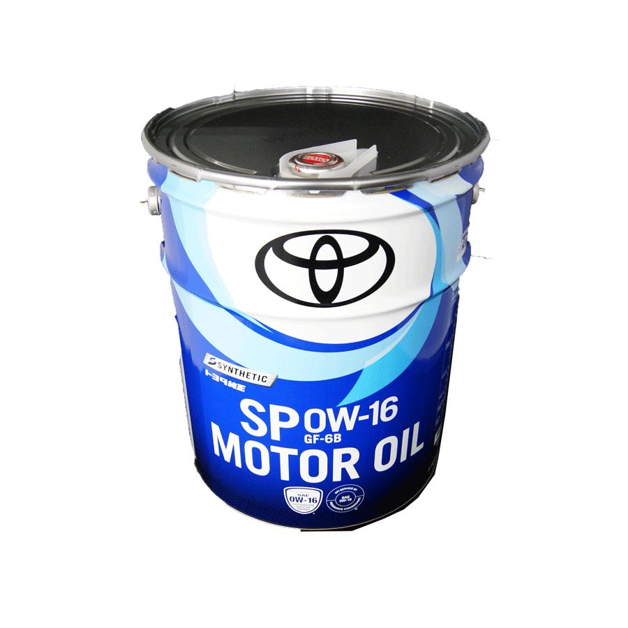 ☆トヨタ純正キャッスル エンジンオイル 0W-16 20L 送料無料