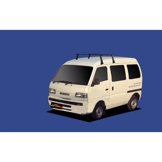 ☆TUFREQシステムキャリア エブリィ DE51 ハイルーフ用 ベースキット1台分