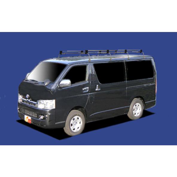 ☆TUFREQ ルーフキャリア レジアスエースバン TRH200系用/Uシリーズ 長 