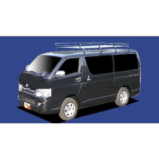 □TUFREQ ルーフキャリア ハイエースバン KDH200系 標準ルーフ用/L 