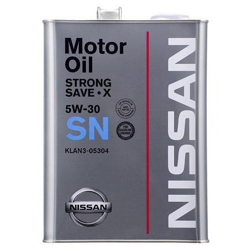 ○日産純正オイル SNストロングセーブ・X 5W-30 4L 特価▽ : NET