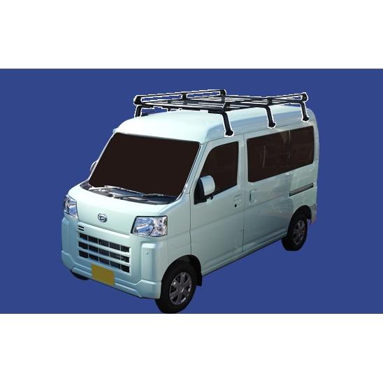 □TUFREQ ルーフキャリア ハイゼットカーゴS700V/S710V用/Pシリーズ 長 