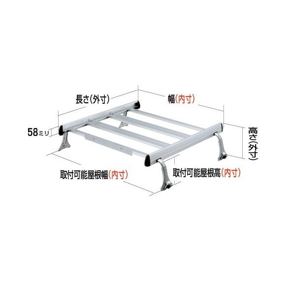 ◆ROCKY大屋根球歴SA続きもの ハイエースワゴン KZH110G/KZH116G/KZH120G 真っただ中大屋根 SA-03(3)