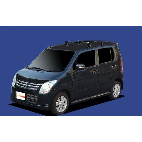 ワゴンR　mh-23  スティングレー　キャリアスキー ワゴンR スズキ MH23S ルーフレール無車専用 スキー&スノーボード