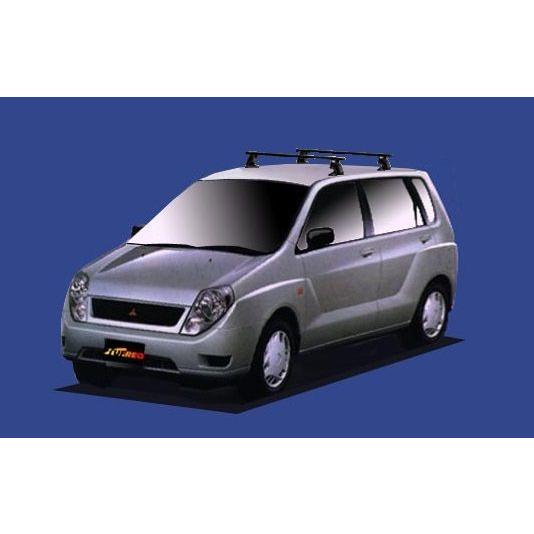 ☆TUFREQシステムキャリア ミラージュディンゴ CQ2A ルーフレール無車MC前用 ベースキット1台分