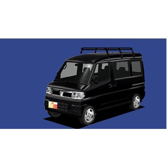 □TUFREQ ルーフキャリア ハイエースバン 100系 ハイルーフ用/P+ 