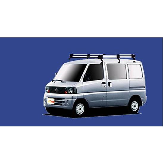 クリッパー U72V ハイルーフ用キャリアTUFREQ(改) □TUFREQ ルーフキャリア クリッパーバン U71V/U72V 標準ルーフ用/H+
