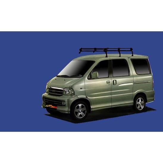 ☆TUFREQ ルーフキャリア アトレー S220/S230 ロールーフ用/P+シリーズ