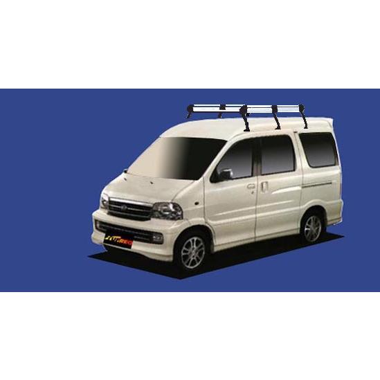 □TUFREQ ルーフキャリア アトレー7 S221#/S231# ハイルーフ用/H+