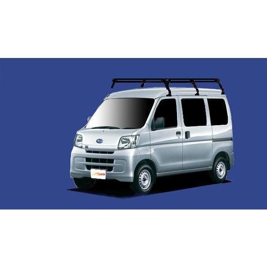 □TUFREQ ルーフキャリア ハイゼットカーゴ S320V/S330V/S321V/S331V