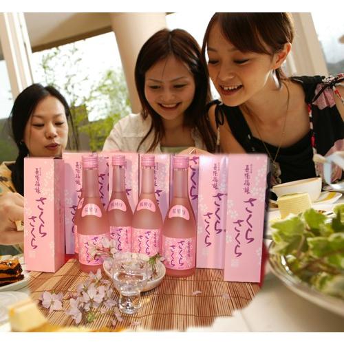 日本酒　岩崎酒造　桜酵母さくらさくら　300ml 12本入り　送料無料　新銘柄　　長陽福娘 |  | 07