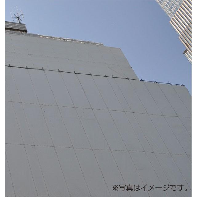 在庫あり 即納】 ネットで建材 白防炎シート 1.8ｍ×5.4ｍ 450P 50枚