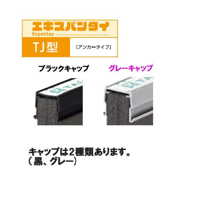 エキスパンタイ 1本 黒 TJ-20-70 (旧TK-20) キャップ幅 20mmx高さ70mm