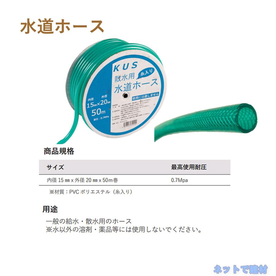その他 倉庫整理品 新品 VPメッシュホース VPM-15D 15mmX20mmX50m 
