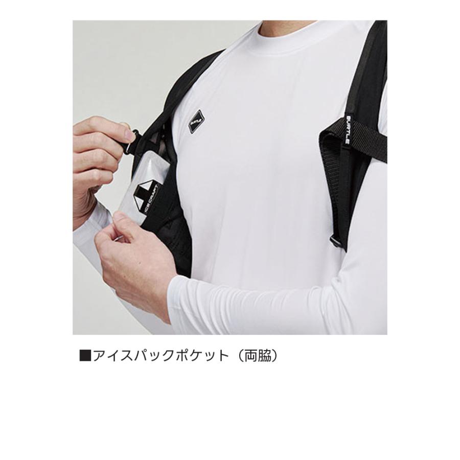 BURTLE バートル アイスクラフトベスト パック 保冷剤 セット IC102S