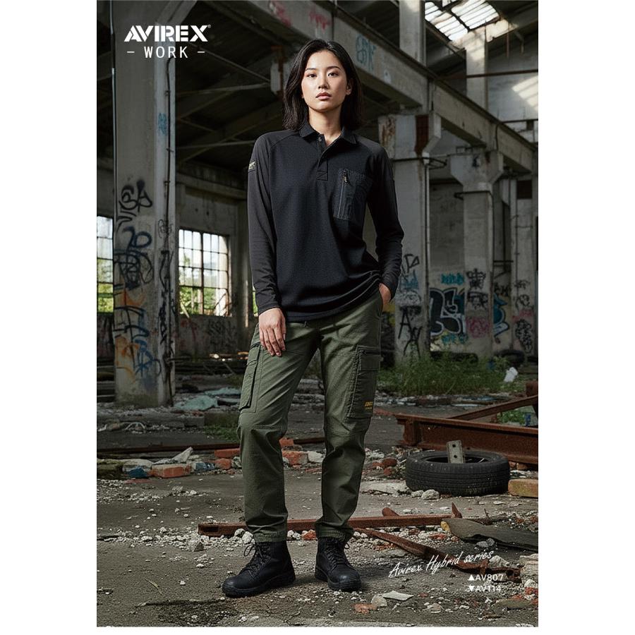 AVIREX WORK ジョガーカーゴパンツ AV114 アビレックス ワーク 2026 春