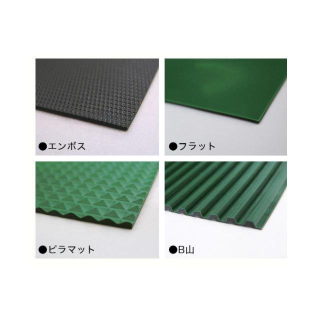 エンビシート 塩ビシート 0.3mmｘ1000ｍｘ30ｍ 5本セット N35-011 エンボス 黒色 床養生 エムエフ 個人宛配送不可