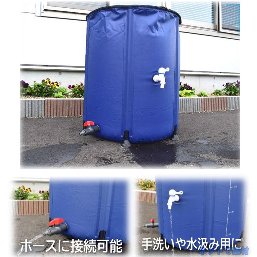 送料無料！ 折り畳み式 水タンク 200L 1個 シンセイ : ネットで建材