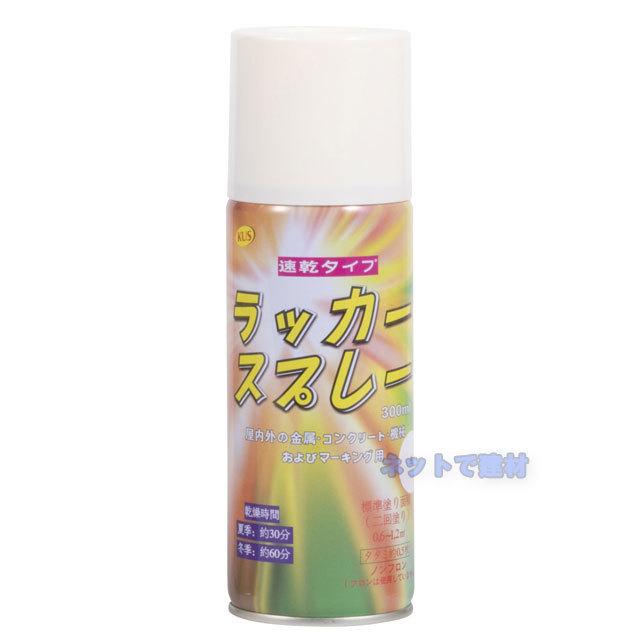 ラッカースプレー 48本セット 300ml 速乾タイプ 赤 ピンク 黄 緑 青 白