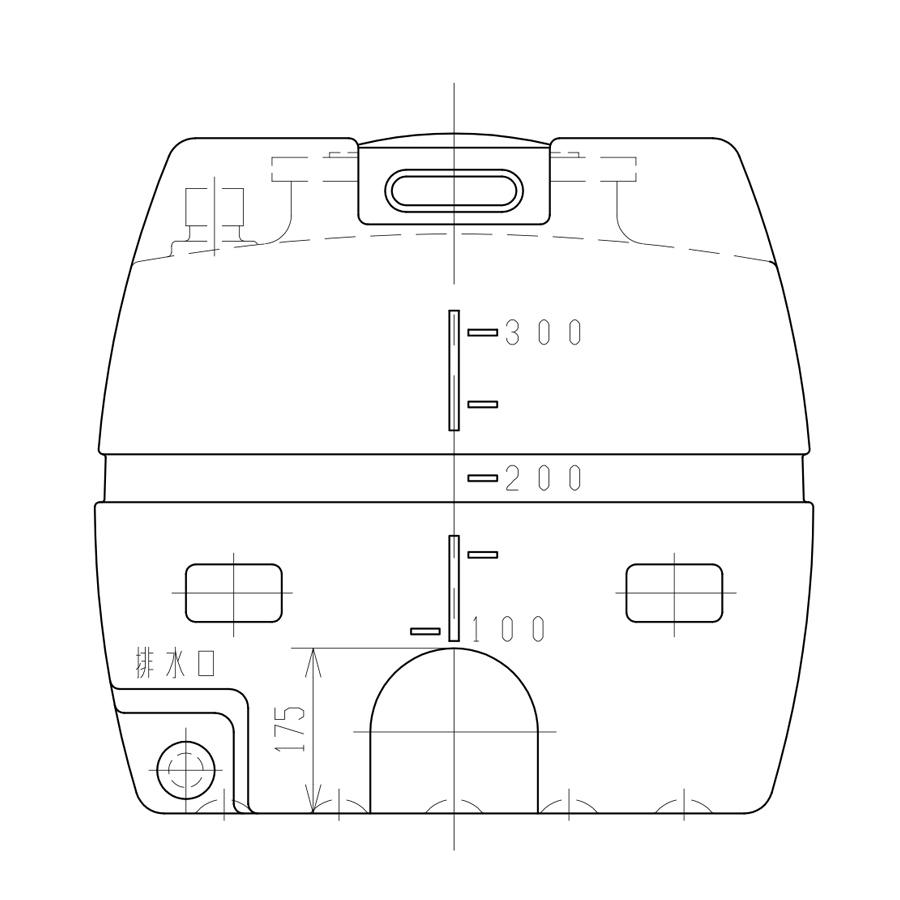 スイコー スーパーローリータンク SLT-300 液体運搬用 SLTタンク 業務