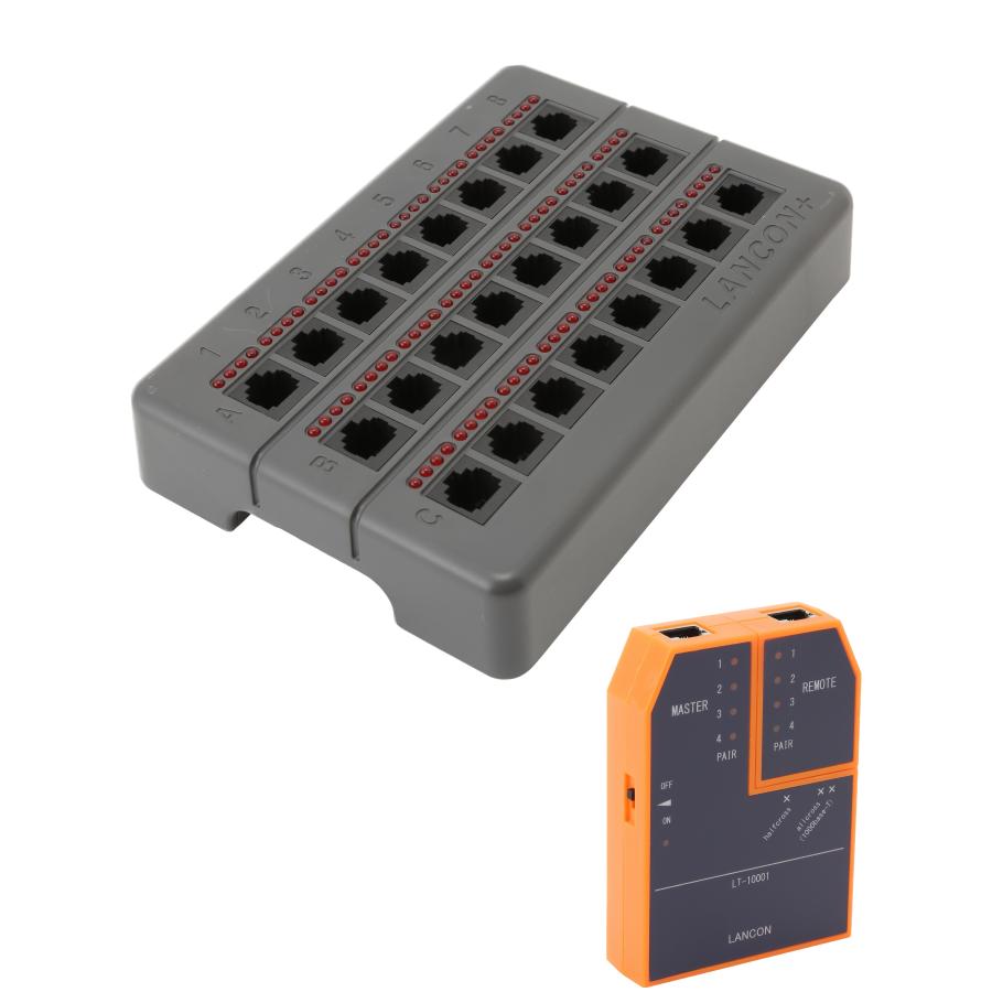 LT-10001とLT-10002セット LANケーブルチェッカー/LANケーブル