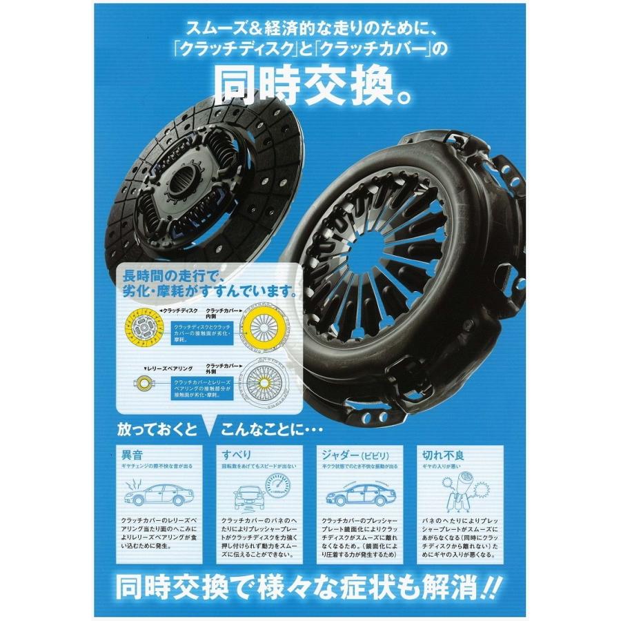 エブリィ (バン)ジョインターボ DA64V クラッチ3点セット|net-force-zero|02
