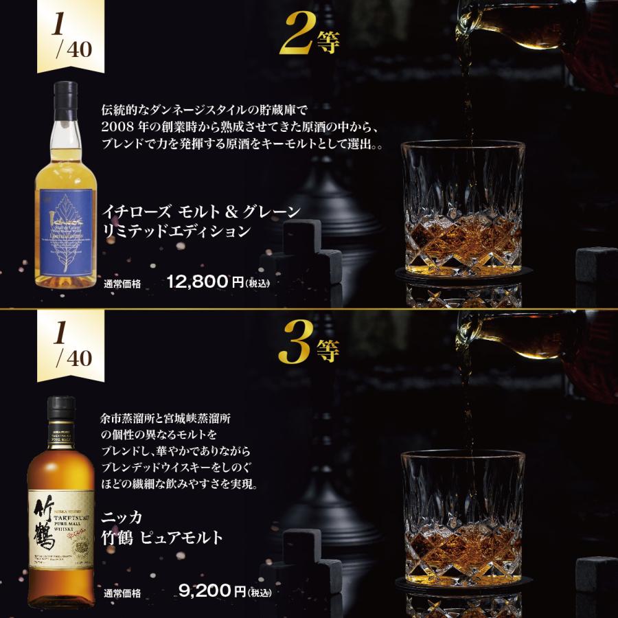 1本は何があたるかお楽しみ！ウイスキー5本福袋（5本セット） : ネット