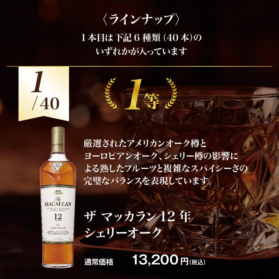 1本は何があたるかお楽しみ！ウイスキー5本福袋（5本セット） : ネット