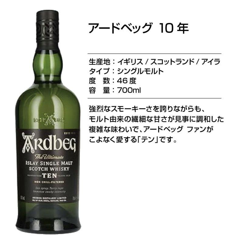 6セット限定】アードベッグ飲み比べセット : ネットdeグラン