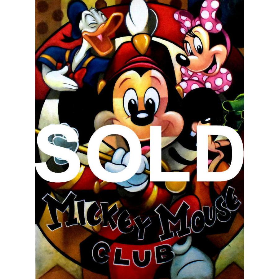 ティム ロジャーソン リーダーオブクラブ キャンバスジ クレー ｐ１２号 証明書付 希少 美品 ディズニー公認画家 Tim Rogerson Leader Of The Club Giclee Gallery一輪の薔薇 通販 Yahoo ショッピング