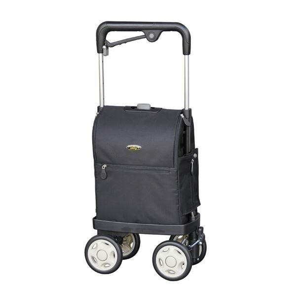 須恵廣工業 シルバーカー/カー ウォーキングキャリーアイカートラブ ブラック 813W(12461円)