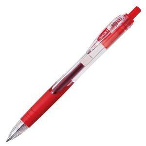 (まとめ) ゼブラ 油性ボールペン スラリ 0.7mm 赤 BN11-R 1本 〔×60セット〕｜net-plaza