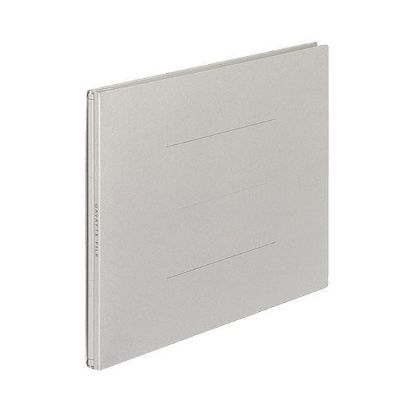 （まとめ） コクヨ ガバットファイル（紙製） A4ヨコ 1000枚収容 背幅13〜113mm グレー フ-95M 1パック（10冊） 〔×2セット〕