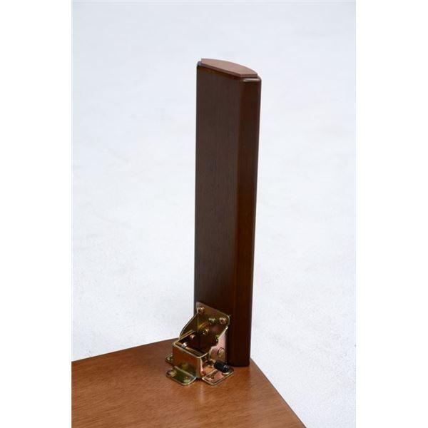 折りたたみテーブル ローテーブル 約幅105cm ダークブラウン 長方形