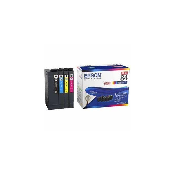 EPSON 純正 インクパック 4色パック 大容量タイプ IC4CL84(10245円)