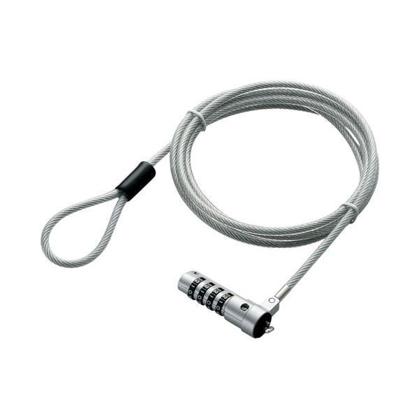 （まとめ）エレコム セキュリティワイヤーロックESL-37I〔×5セット〕