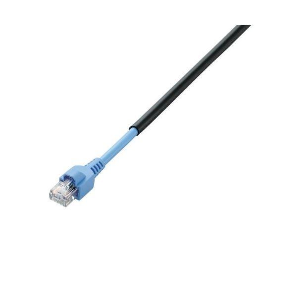 (まとめ）エレコム 野外用ローカルエリアネットワーク有線テレビ(Cat5E) 黒いこと 30m LD-VAPFR/BK30 1本〔×3仕掛ける〕 パソコン周辺機器-LANケーブル