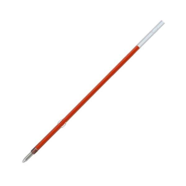 (まとめ) 三菱鉛筆 油性ボールペン替芯 0.7mm 赤 VERY楽ノック細字用 SA7CN.15 1セット(10本) 〔×30セット〕