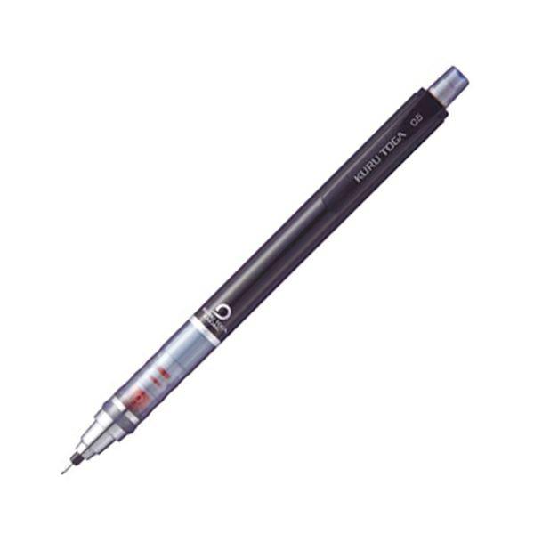 (まとめ) 三菱鉛筆 シャープ SHARPペンシル クルトガ スタンダードモデル 0.5mm (軸色 ブラック) M54501P.24 1本 〔×30セット〕